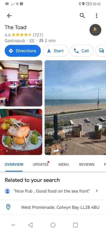 Netherton Studio Apartment 2 Rhôs-on-Sea Екстериор снимка